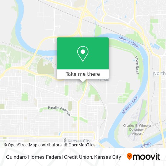 Quindaro Homes Federal Credit Union map