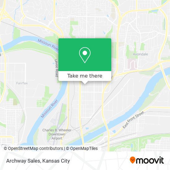 Mapa de Archway Sales