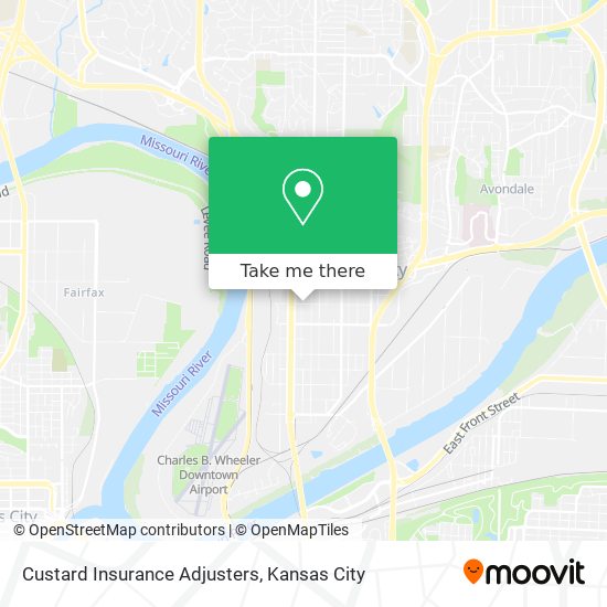 Mapa de Custard Insurance Adjusters