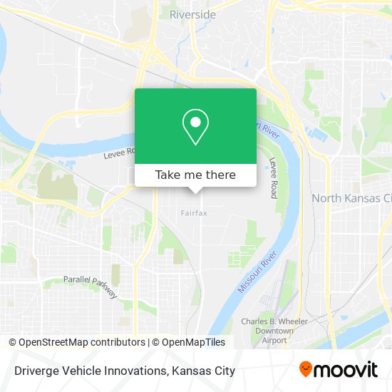 Driverge Vehicle Innovations map