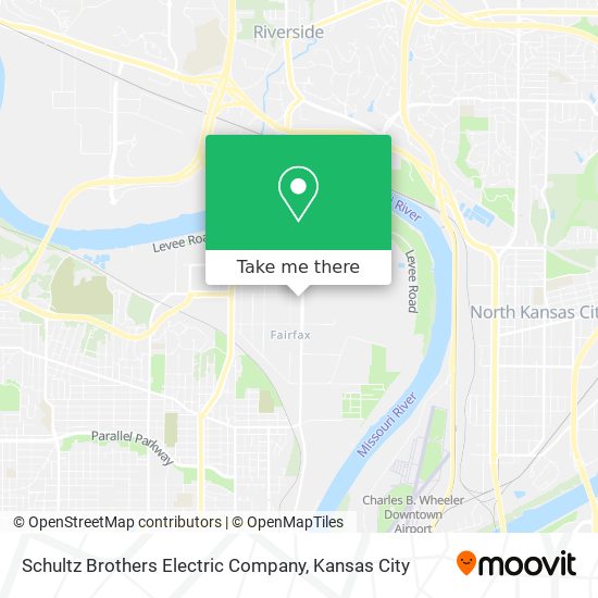Schultz Brothers Electric Company map