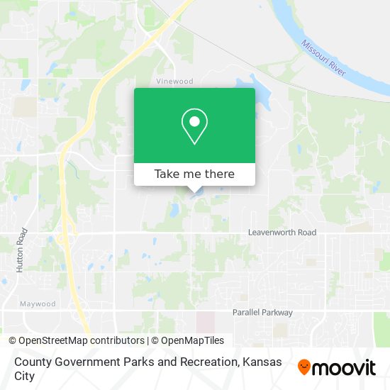 Mapa de County Government Parks and Recreation