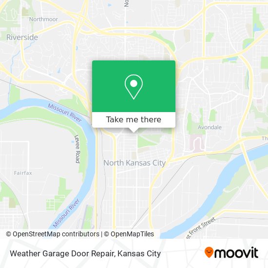 Mapa de Weather Garage Door Repair