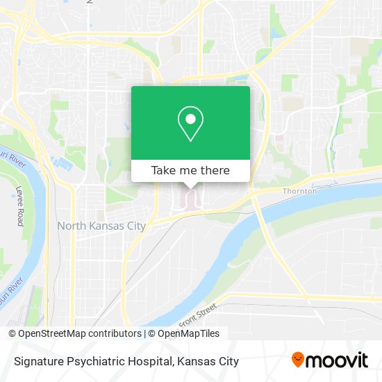 Signature Psychiatric Hospital map