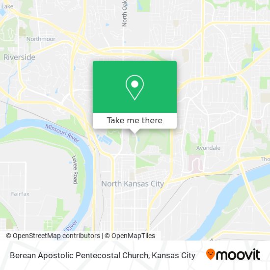 Mapa de Berean Apostolic Pentecostal Church