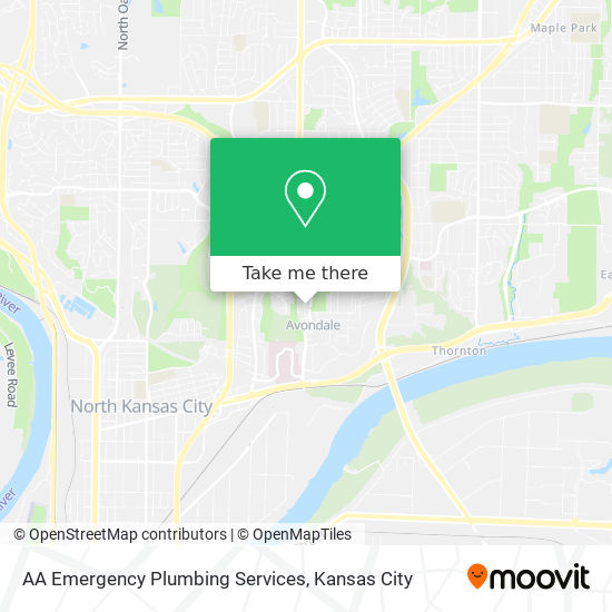 Mapa de AA Emergency Plumbing Services