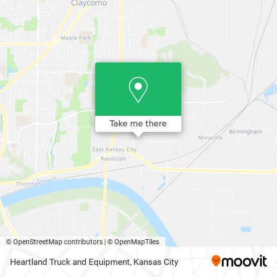 Heartland Truck and Equipment map
