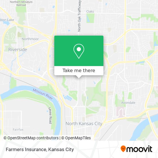 Farmers Insurance map