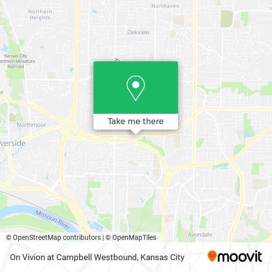 Mapa de On Vivion at Campbell Westbound