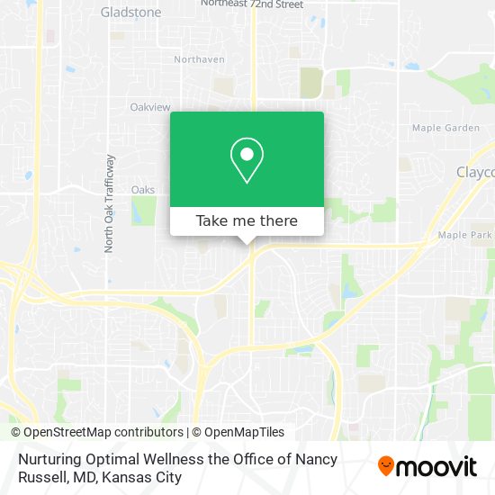 Mapa de Nurturing Optimal Wellness the Office of Nancy Russell, MD