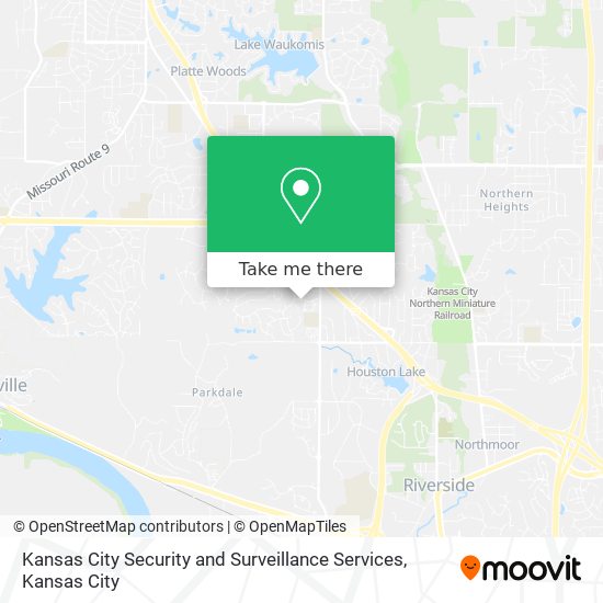 Kansas City Security and Surveillance Services map