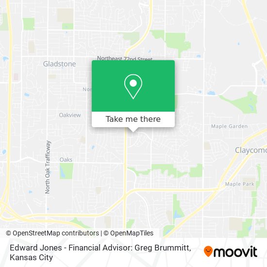 Mapa de Edward Jones - Financial Advisor: Greg Brummitt