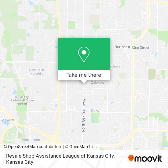 Resale Shop Assistance League of Kansas City map