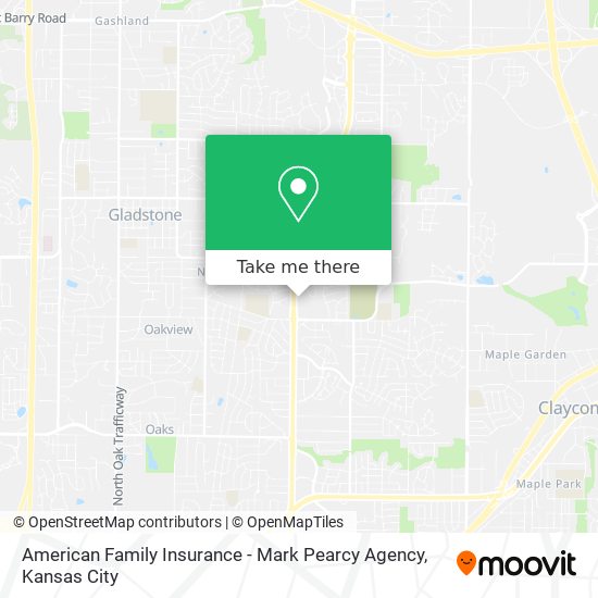Mapa de American Family Insurance - Mark Pearcy Agency