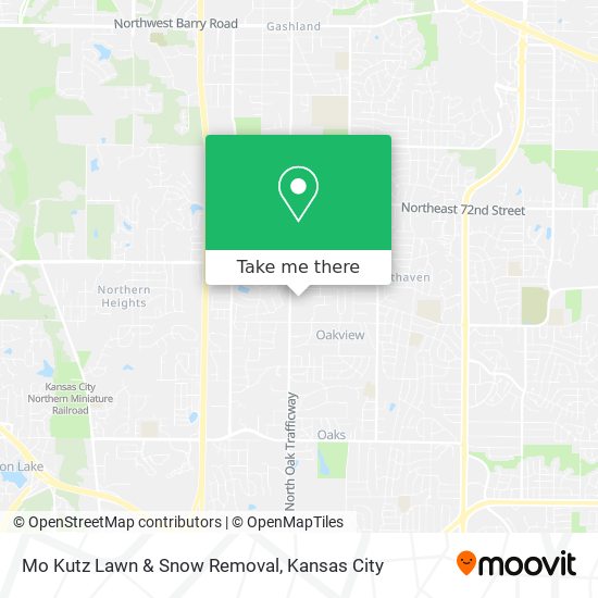 Mo Kutz Lawn & Snow Removal map