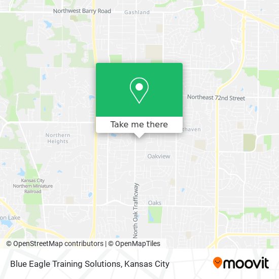 Blue Eagle Training Solutions map