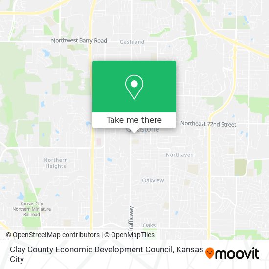 Mapa de Clay County Economic Development Council