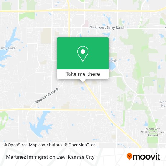 Mapa de Martinez Immigration Law