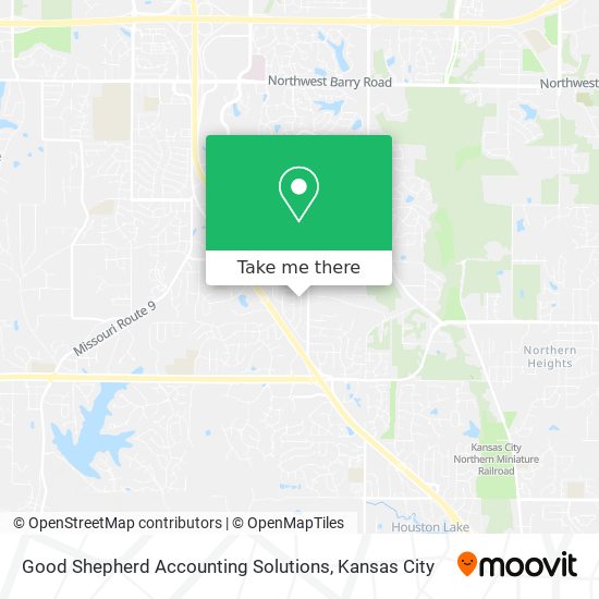 Mapa de Good Shepherd Accounting Solutions