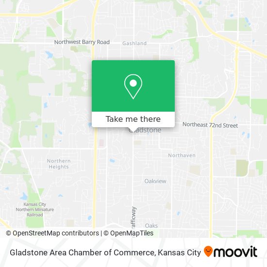 Mapa de Gladstone Area Chamber of Commerce