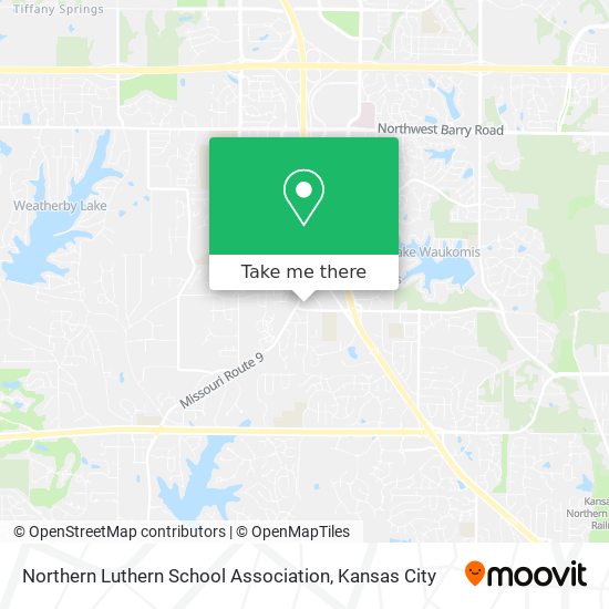 Northern Luthern School Association map