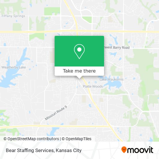 Bear Staffing Services map