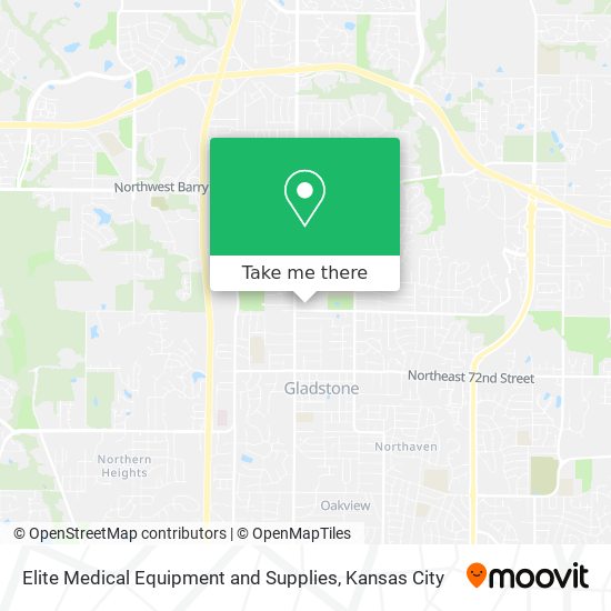 Elite Medical Equipment and Supplies map