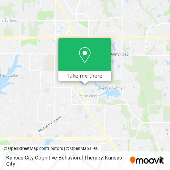 Mapa de Kansas City Cognitive-Behavioral Therapy