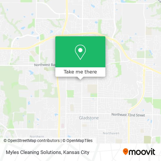 Mapa de Myles Cleaning Solutions