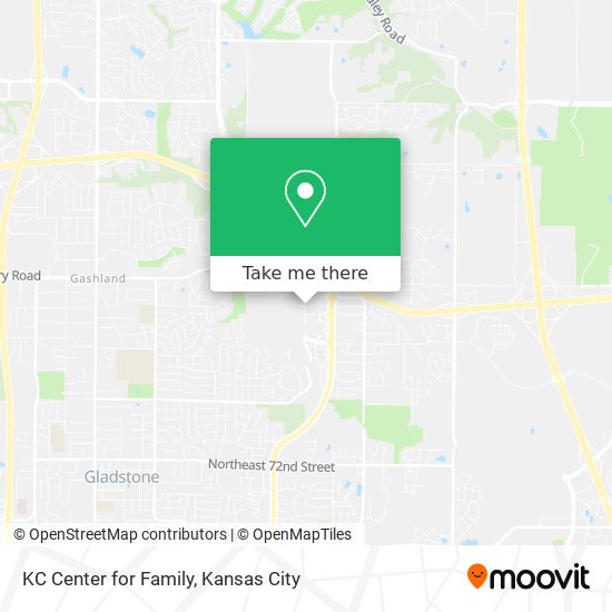 KC Center for Family map