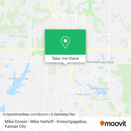 Mapa de Mike Corwin - Mike Verhoff - Kcmortgageduo