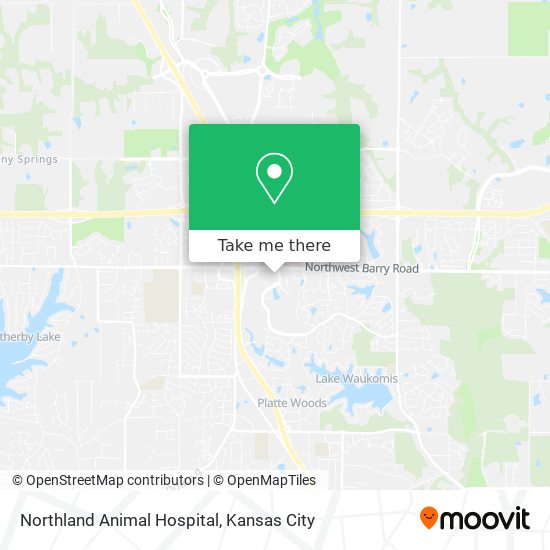 Northland Animal Hospital map