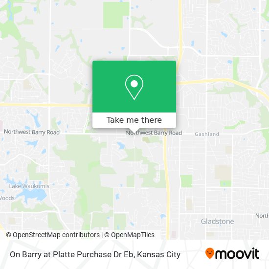 On Barry at Platte Purchase Dr Eb map
