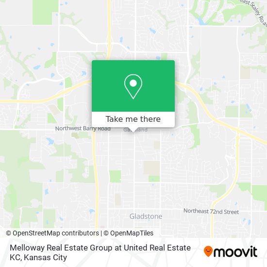 Mapa de Melloway Real Estate Group at United Real Estate KC