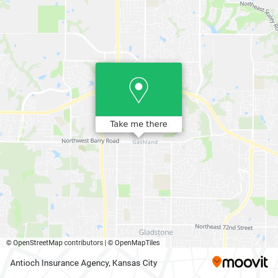 Mapa de Antioch Insurance Agency