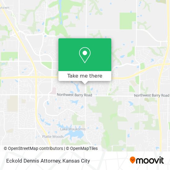 Eckold Dennis Attorney map