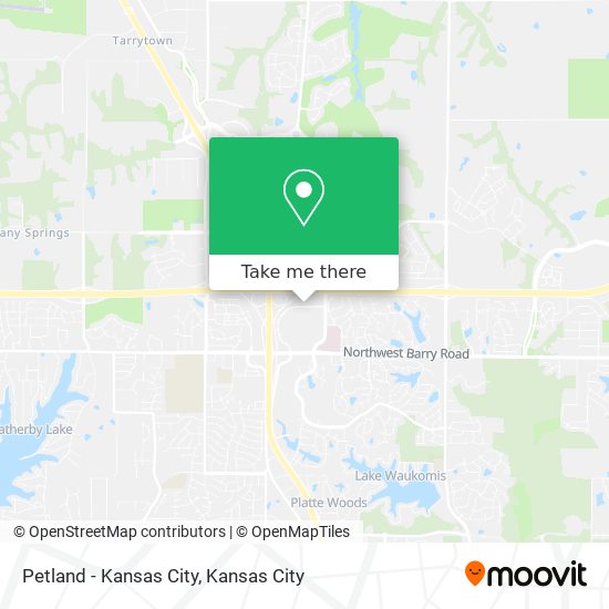 Mapa de Petland - Kansas City