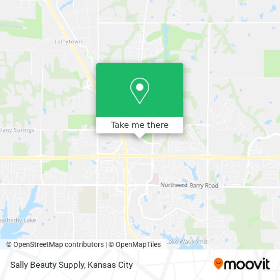 Mapa de Sally Beauty Supply