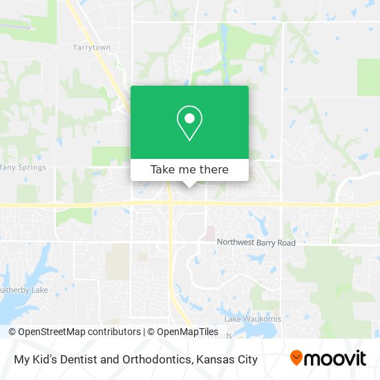 My Kid's Dentist and Orthodontics map
