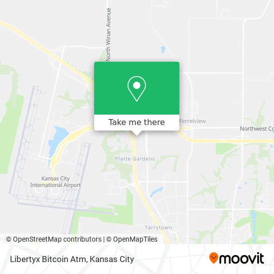 Mapa de Libertyx Bitcoin Atm