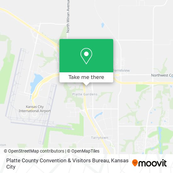 Mapa de Platte County Convention & Visitors Bureau