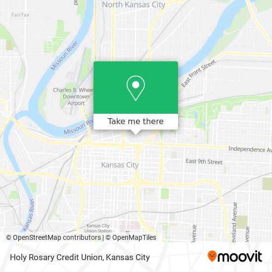 Mapa de Holy Rosary Credit Union