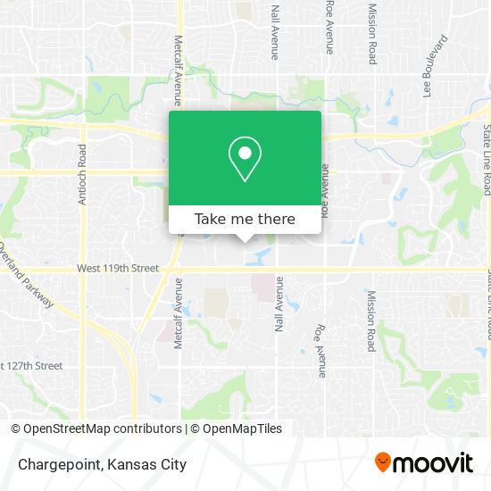 Mapa de Chargepoint