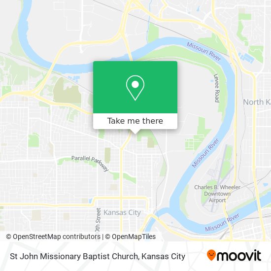 Mapa de St John Missionary Baptist Church