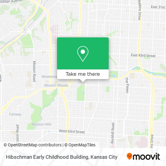 Mapa de Hibschman Early Childhood Building