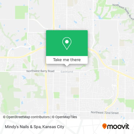 Mindy's Nails & Spa map