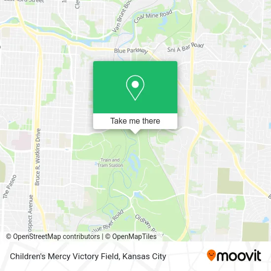 Children's Mercy Victory Field map