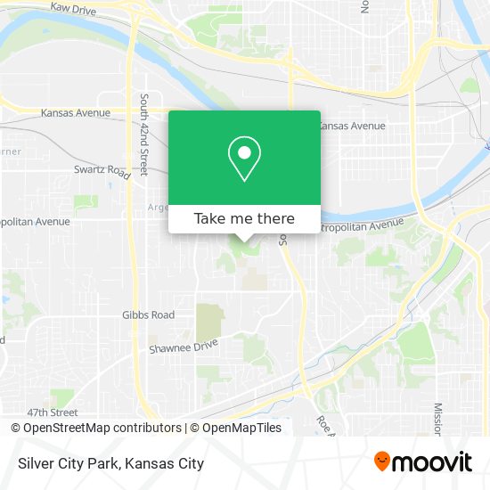 Mapa de Silver City Park