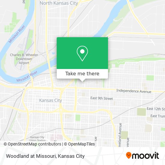 Mapa de Woodland at Missouri
