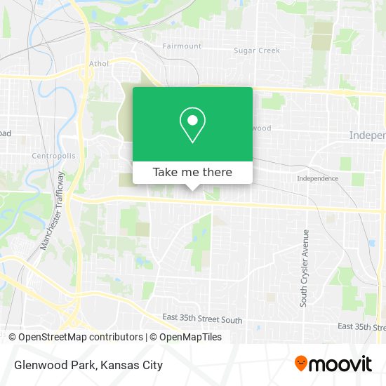 Glenwood Park map